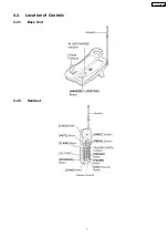 Предварительный просмотр 7 страницы Panasonic KX-TC2101BXB Service Manual