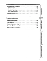 Preview for 5 page of Panasonic KX-TC282B User Manual