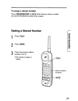 Preview for 19 page of Panasonic KX-TC282B User Manual