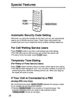 Preview for 24 page of Panasonic KX-TC282B User Manual