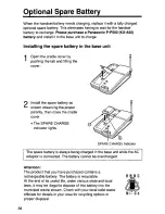 Предварительный просмотр 16 страницы Panasonic KX-TC900-B Operating Instructions Manual