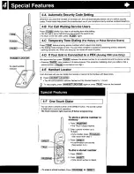 Предварительный просмотр 5 страницы Panasonic KX-TC901 User Manual