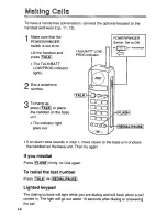 Предварительный просмотр 14 страницы Panasonic KX-TC903W User Manual