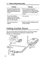 Предварительный просмотр 26 страницы Panasonic KX-TC903W User Manual