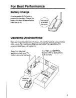 Preview for 3 page of Panasonic KX-TC904W User Manual