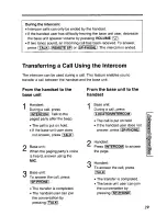 Preview for 29 page of Panasonic KX-TC917HSB User Manual