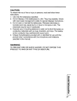 Preview for 37 page of Panasonic KX-TC917HSB User Manual