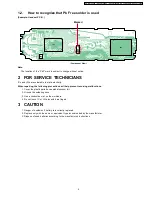 Preview for 5 page of Panasonic KX-TCA115EXB Service Manual