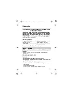 Предварительный просмотр 11 страницы Panasonic KX-TCA121EX Installation Manual