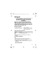 Предварительный просмотр 31 страницы Panasonic KX-TCA121EX Installation Manual