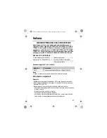 Предварительный просмотр 47 страницы Panasonic KX-TCA121EX Installation Manual