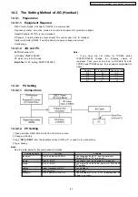 Предварительный просмотр 63 страницы Panasonic KX-TCA130FXS Service Manual