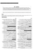 Preview for 2 page of Panasonic KX-TCA130UAS Manual