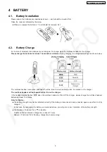 Предварительный просмотр 9 страницы Panasonic KX-TCA151AXM Service Manual