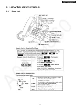 Предварительный просмотр 11 страницы Panasonic KX-TCA151AXM Service Manual