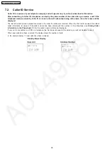 Предварительный просмотр 28 страницы Panasonic KX-TCA151AXM Service Manual