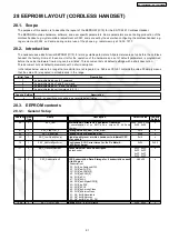 Предварительный просмотр 91 страницы Panasonic KX-TCA151AXM Service Manual