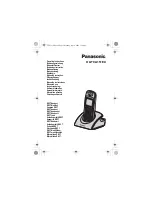 Panasonic KX-TCA151EX Operating Instructions Manual preview