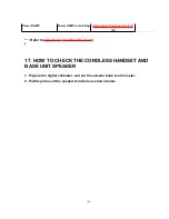 Предварительный просмотр 108 страницы Panasonic KX-TCA154AZM Service Manual