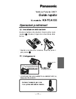 Preview for 15 page of Panasonic KX-TCA155 Quick Manual