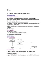 Предварительный просмотр 23 страницы Panasonic KX-TCA155CE Service Manual