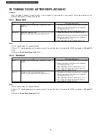 Предварительный просмотр 42 страницы Panasonic KX-TCA181FXS Service Manual