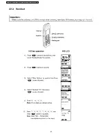 Предварительный просмотр 62 страницы Panasonic KX-TCA181FXS Service Manual