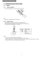 Preview for 6 page of Panasonic KX-TCA181RUT Service Manual