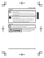 Preview for 5 page of Panasonic KX-TCA185 Getting Ready