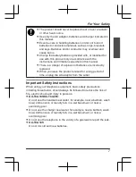 Preview for 7 page of Panasonic KX-TCA185 Getting Ready