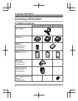 Preview for 8 page of Panasonic KX-TCA185 Getting Ready