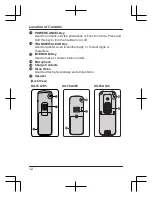 Preview for 12 page of Panasonic KX-TCA185 Getting Ready