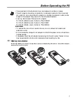 Предварительный просмотр 7 страницы Panasonic KX-TCA364 Operating Instructions Manual