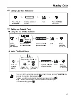 Предварительный просмотр 17 страницы Panasonic KX-TCA364 Operating Instructions Manual