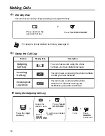 Предварительный просмотр 18 страницы Panasonic KX-TCA364 Operating Instructions Manual