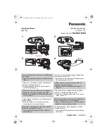 Preview for 1 page of Panasonic KX-TCA727EX Installation Manual