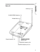 Preview for 7 page of Panasonic KX-TCC106B User Manual