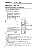 Preview for 22 page of Panasonic KX-TCC106B User Manual