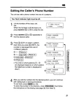 Preview for 25 page of Panasonic KX-TCC106B User Manual