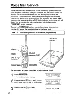 Preview for 28 page of Panasonic KX-TCC106B User Manual