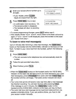 Preview for 29 page of Panasonic KX-TCC106B User Manual