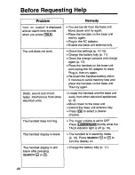 Preview for 44 page of Panasonic KX-TCC106B User Manual