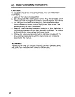 Preview for 48 page of Panasonic KX-TCC106B User Manual