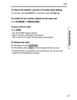 Preview for 21 page of Panasonic KX-TCC116B User Manual