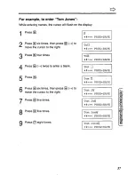 Предварительный просмотр 37 страницы Panasonic KX-TCC116B User Manual