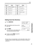 Предварительный просмотр 39 страницы Panasonic KX-TCC116B User Manual