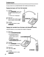 Предварительный просмотр 42 страницы Panasonic KX-TCC116B User Manual