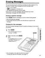 Preview for 57 page of Panasonic KX-TCC425B User Manual