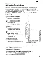 Preview for 65 page of Panasonic KX-TCC425B User Manual