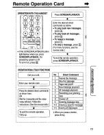 Preview for 73 page of Panasonic KX-TCC425B User Manual